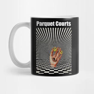 Illuminati Hand Of Parquet Courts Mug